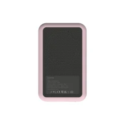 Best Kreafunk toCHARGE Qi trådløs powerbank dusty rose