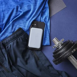 Kreafunk Opladere<toCHARGE Qi trådløs powerbank cloudy blue