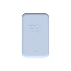 Kreafunk Opladere<toCHARGE Qi trådløs powerbank cloudy blue