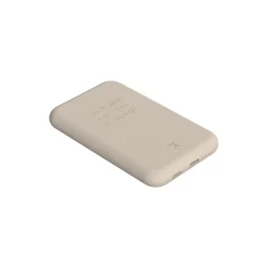 New Kreafunk toCHARGE Qi trådløs powerbank ivory sand