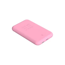New Kreafunk toCHARGE Qi trådløs powerbank fresh pink