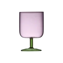 Best Lyngby Glas Torino vinglas 2 stk., pink/grøn pink/grøn