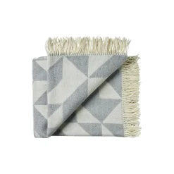 Silkeborg Uldspinderi Plaider<Twist a Twill plaid, 01095 light grey