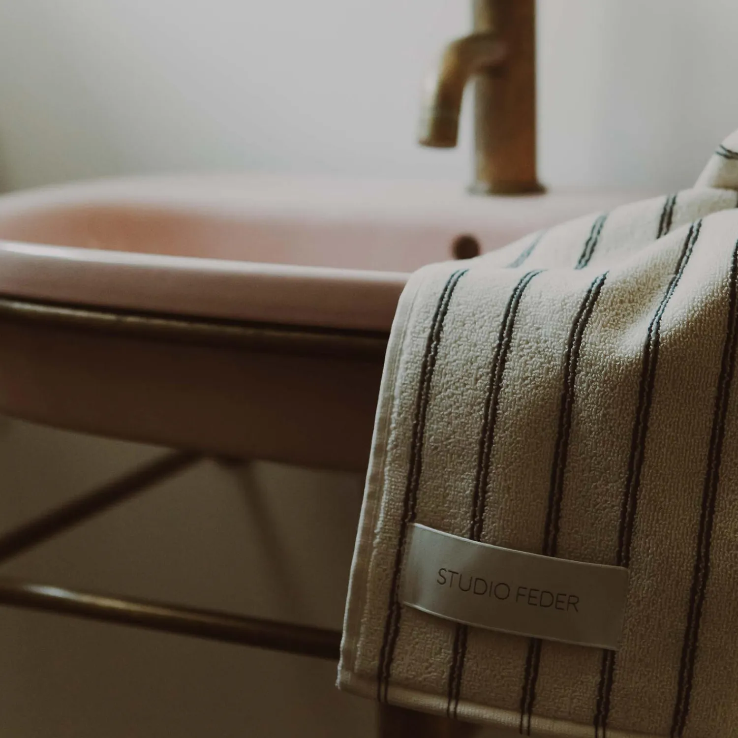Studio Feder Håndklæder<Una håndklæde, navy rain