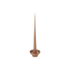 Blomus Lysestager<VELA Rund Lysestage S, amber brown