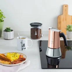 Bialetti Kaffe- & Teudstyr<Venus espressokande 4 kopper, kobber