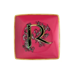 Best Rosenthal x Versace Vesace Alphabet Dish R