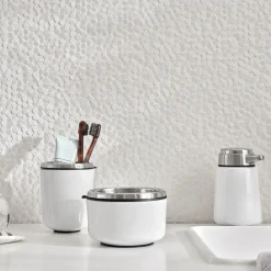 Vipp Badeværelsesudstyr<10 container, hvid