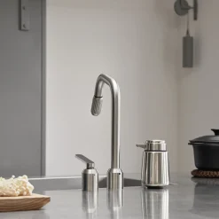 Sale Vipp 9 sæbedispenser, rustfrit stål