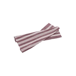 Bastian Køkkentekstiler<Viskestykke recycle Eco Stripe, rumba red