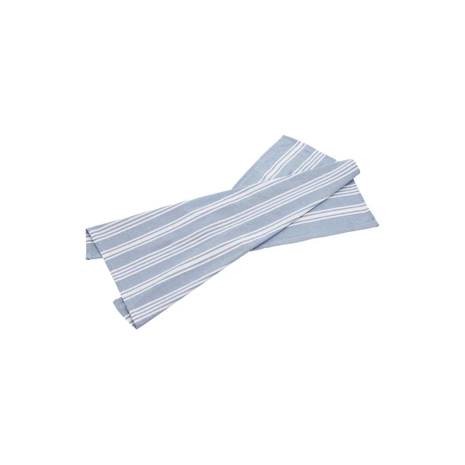 Bastian Køkkentekstiler<Viskestykke recycle Eco Stripe, dream blue