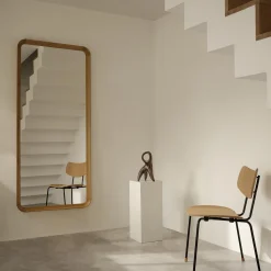Best Carl Hansen & Søn VLA62 Radiohusspejl, hvidolieret eg
