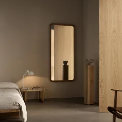 Best Carl Hansen & Søn VLA62 Radiohusspejl, hvidolieret eg