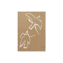 Sale Ferm Living Vuelo Viskestykke, sugar kelp/off-white