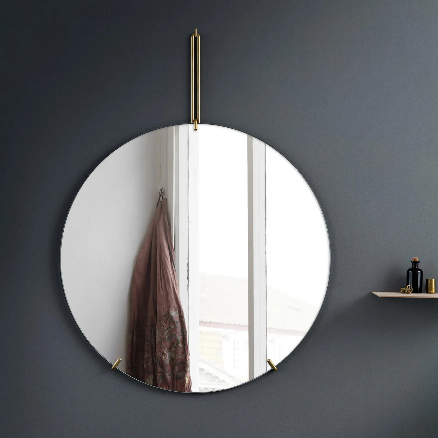 Sale MOEBE Wall Mirror, brass