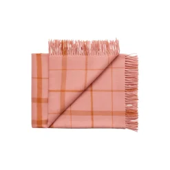 Silkeborg Uldspinderi Plaider<Warp and Weft plaid, 02103 love - coral/amber 02103 love coral/amber
