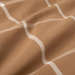 Sale Ralph Lauren Home Windowpane dynebetræk, camel