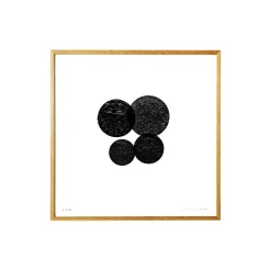 MOTARASU Plakater & Rammer<WOOD WORKS 4 black print