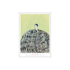 New Poster & Frame Zebra Coat